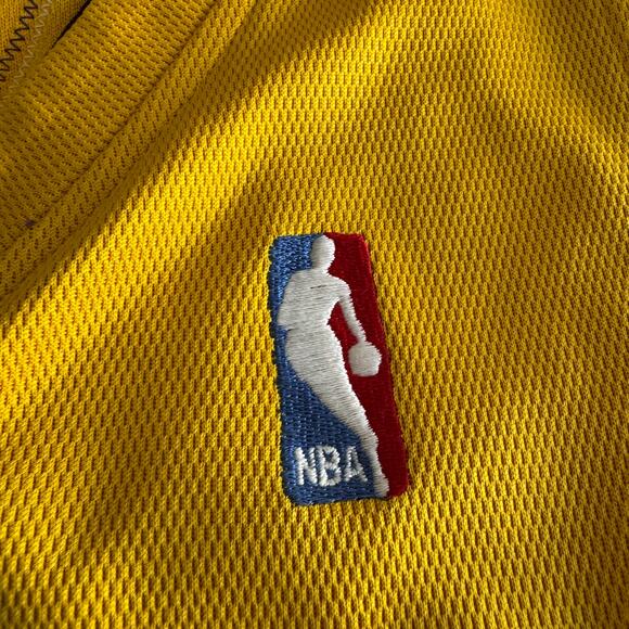 Vintage Authentic Kobe Bryant Nike 2002 NBA Los Angeles Lakers Jersey 52 Gold - Picture 4 of 14